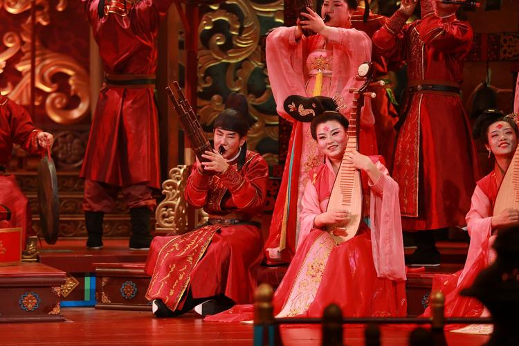 【曲江文化集团】大唐芙蓉园举行唐代宫廷燕乐《鼓》演出审查仪式