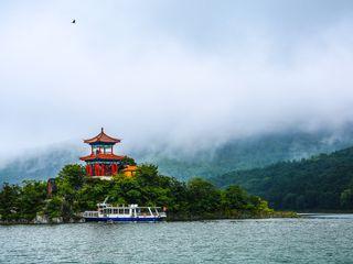  吉林北山-松花湖1日游>春季踏青,登山游船,品松花湖鱼宴