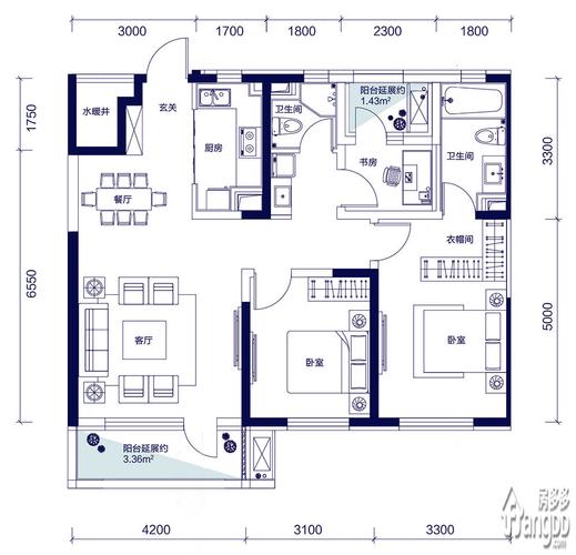 亿博隆河谷户型图