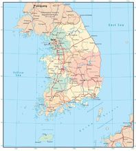 韩国版图