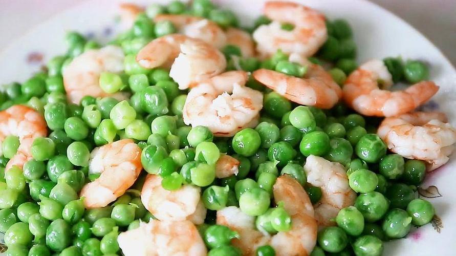 三,豌豆炒虾仁