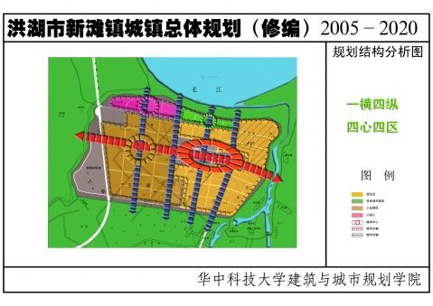 洪湖市新滩镇城镇总体规划