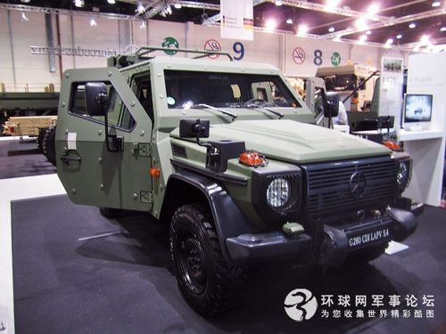 由奔驰g级车改装的装甲车 装甲车