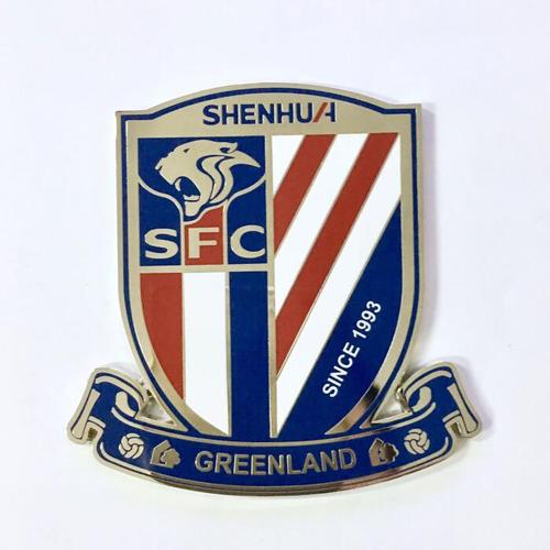 亮剑体育 2016年中通上海申花球迷周边3m贴定制申花队徽贴