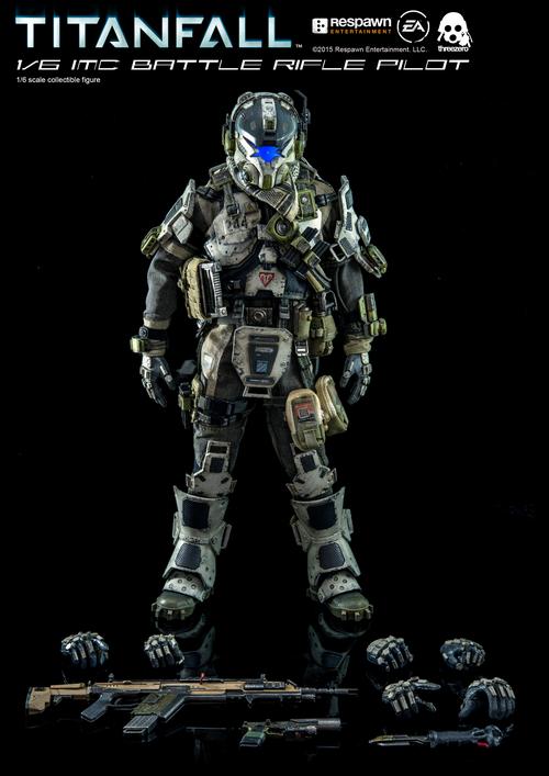 商品编号:threezero tz-tf-003 1/6 泰坦陨落 titanfall 驾驶员 铁驭