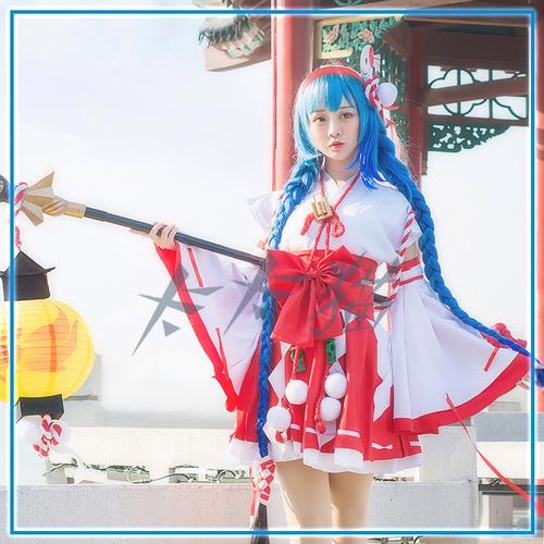 王者农荣耀大乔cos服伊势巫女动漫cosplay服装女和服cosply女仆装