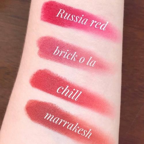 mac大名鼎鼎的俄罗斯红russian red 来咯_mac_显白_试色_魅可怎么样