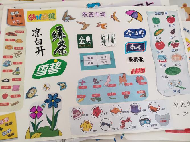 快乐剪贴,轻松识字——2020级3班海星中队优秀识字剪贴报展示