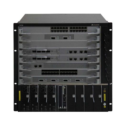 华为(huawei)s7706 模块化核心交换机套包双电源双主控 es0z1b06acs0