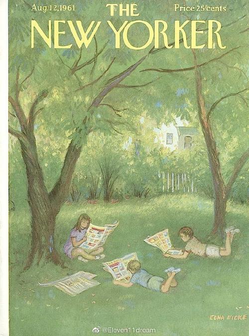 the new yorker 封面#遇见艺术