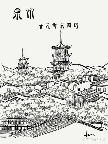 泉州.开元寺.东西塔