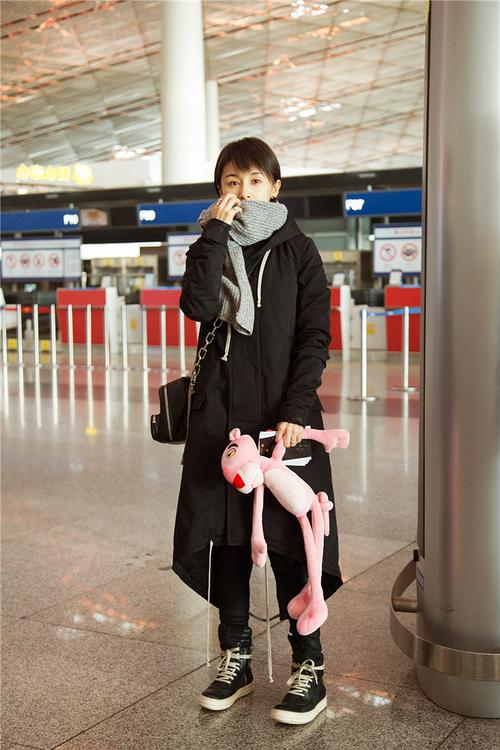 王子文素颜现身机场 与粉丝热聊险"走丢"(图)