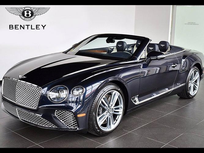 宾利欧陆gt敞篷版实拍图 配置软顶布蓬