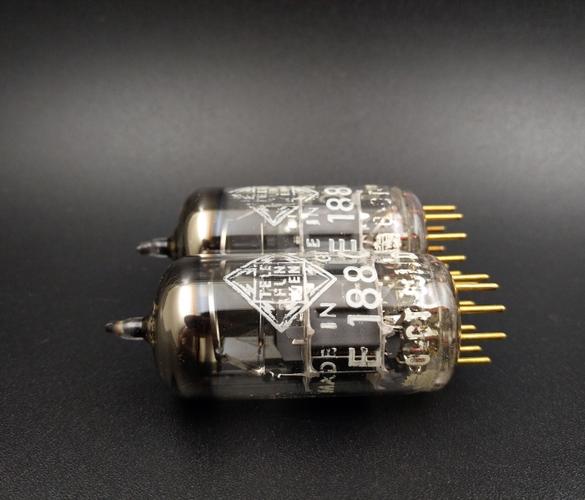 美国ge 6l6gc/5881/el34/kt66/6p3p带双方环u环顶直身电子管