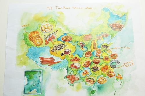 外国吃货绘制中国吃货地图,原来最喜欢臭豆腐