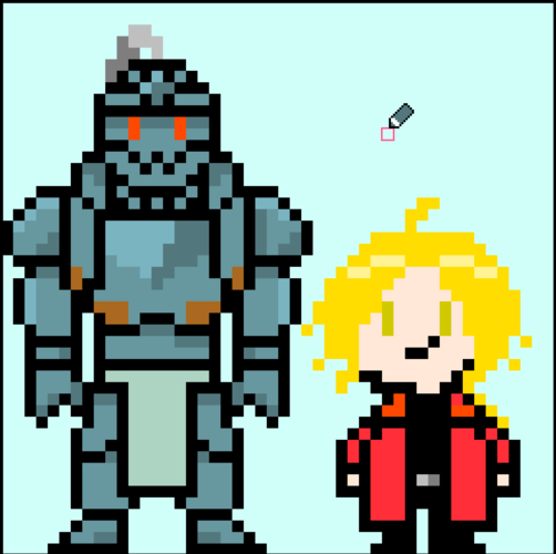 艾利克兄弟的像素画(依旧ut风-我的幽灵卡车碾过你