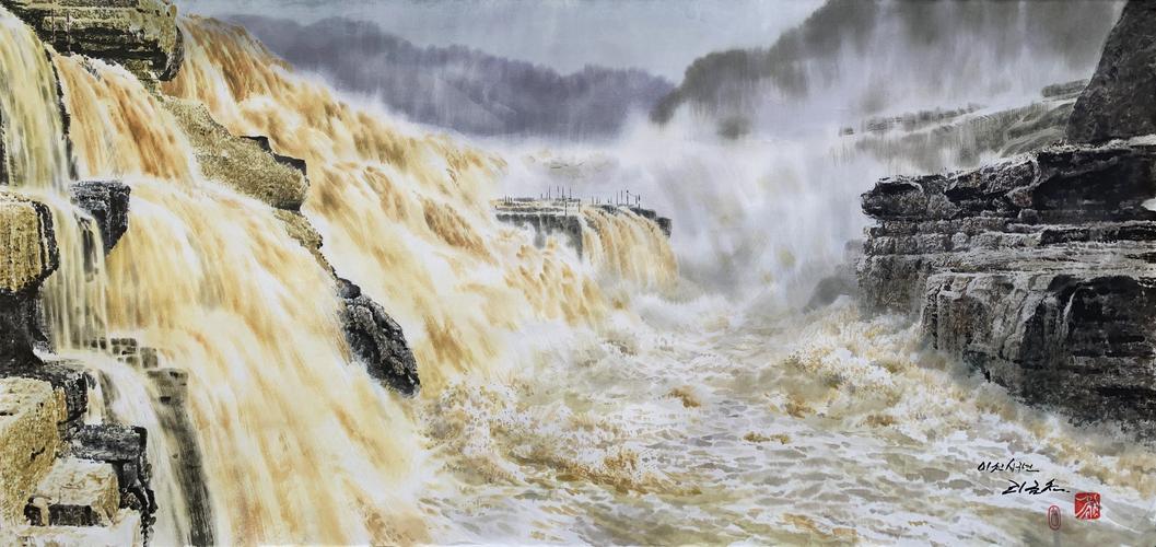 壶口瀑布 - 李锦天