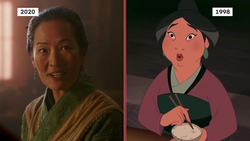 花木兰真人vs动画还原度多高