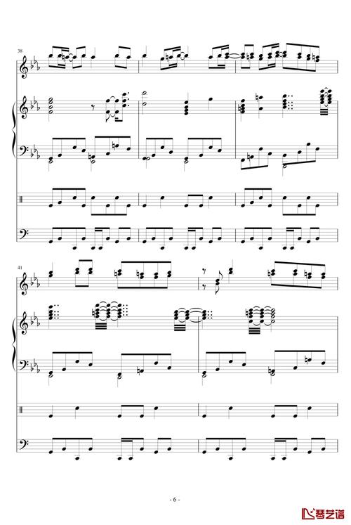 绀碧之棺主题曲钢琴谱-名侦探柯南
