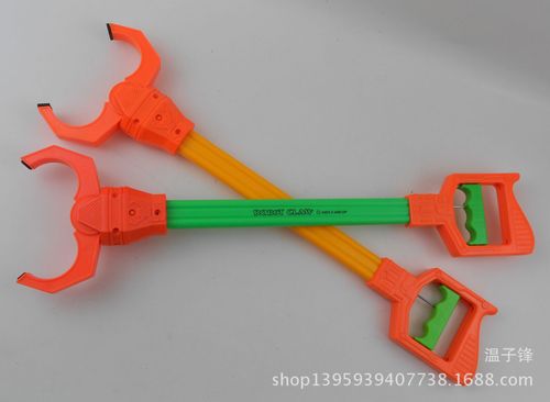 儿童大号机械钳 机械夹子 仿真模型玩具 益智过家家