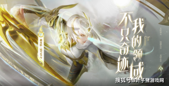 这款为暖阳制作的fmvp皮肤让玩家们期盼已久,配色主要由金,白,黑组成