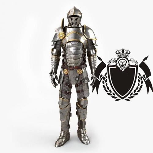 海外代购wearable手作复古中世纪可穿戴板甲链甲全身盔甲铠甲