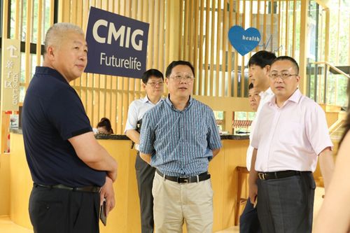 【中民未来】鞍山市副市长刘杰一行考察调研中民未来