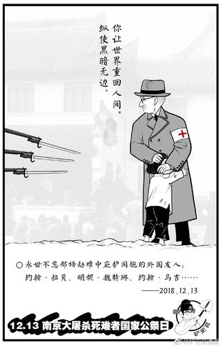 国家公祭日——主题漫画
