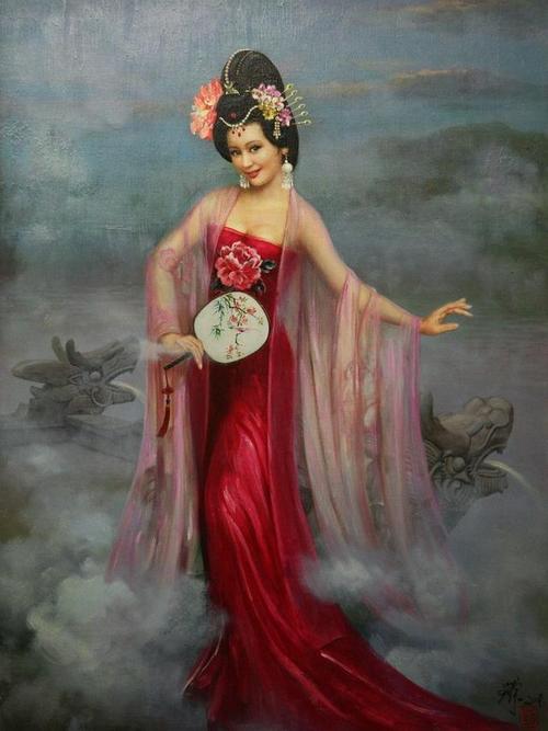 著名画家刘宇一笔下的中国经典人物油画欣赏