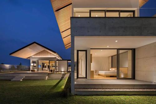 听见寂静超酷治愈系清水混凝土别墅