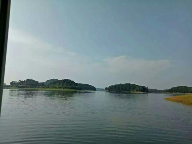 四川三台鲁班水库美景