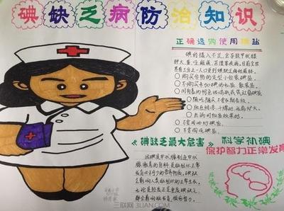 防治地方病健康宣教简易手抄报 简易手抄报