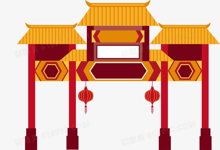 关键词:              门洞古代建筑卡通门口