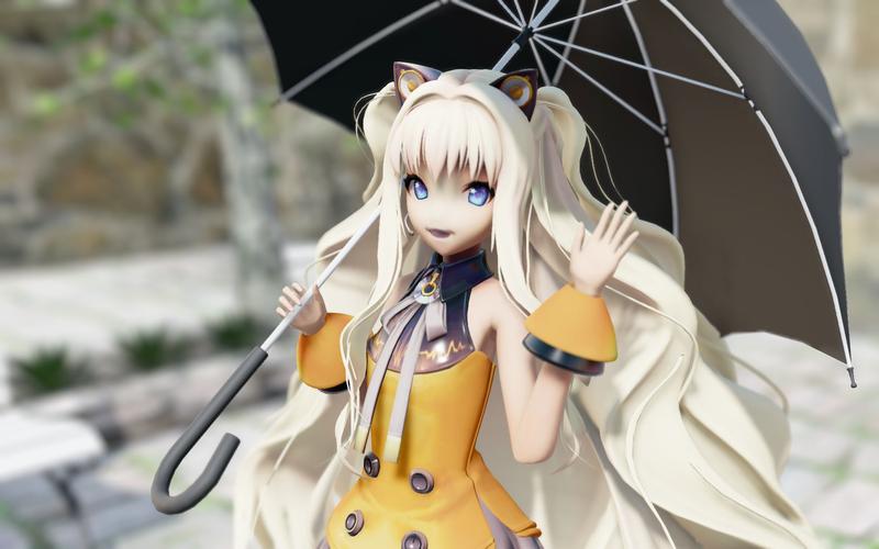 [mmd]umbrella[8.30 seeu happy birthday!