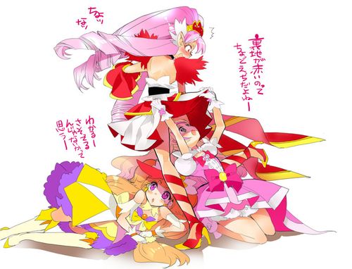 princess 光之美少女 [春野遥{花神天使}/天之川绮罗{闪亮天使}/红城