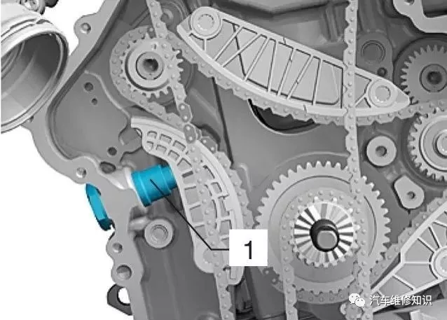 判断图有无环_大众ea888发动机正时链条和高压油泵安装图