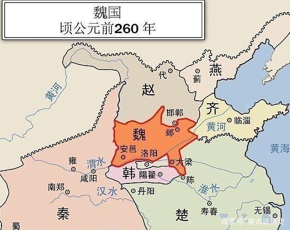 战国时期,秦,楚等七雄,他们的都城在哪里?是现在的