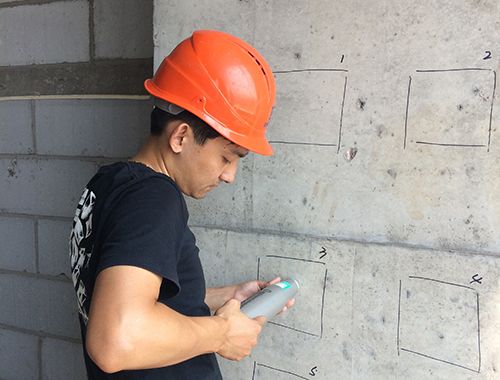 回弹检测 - 回弹检测-案例展示 - 常州市建筑材料研究
