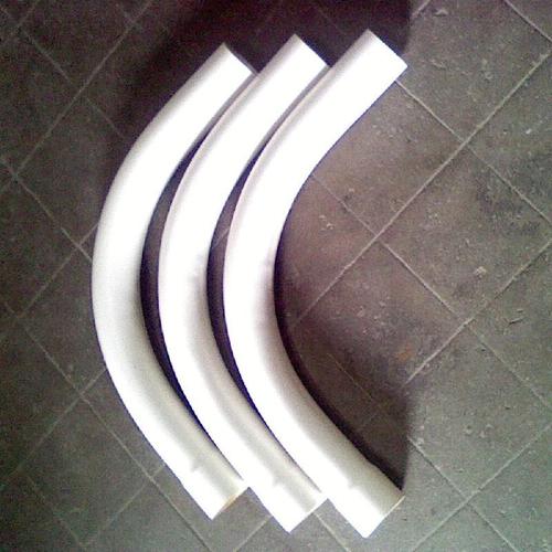 供应upvc大月弯路灯弯头Φ75承接各种工程弧度月弯加工业务up