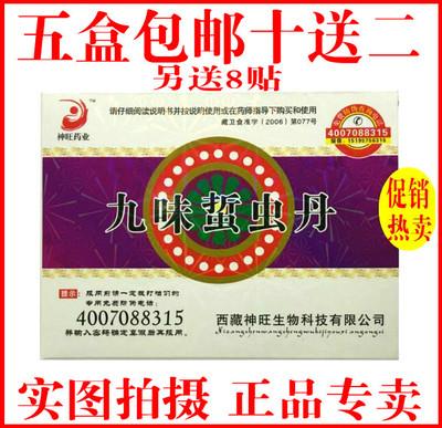 九味蛰虫丹正品【五盒包邮十送二】 防伪查询 厂家直销