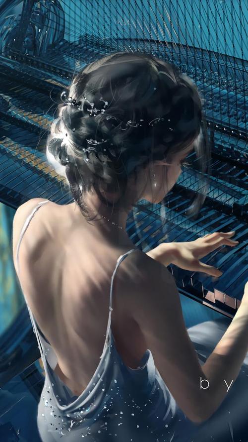 高清动漫壁纸,绝美鬼刀风铃桌面