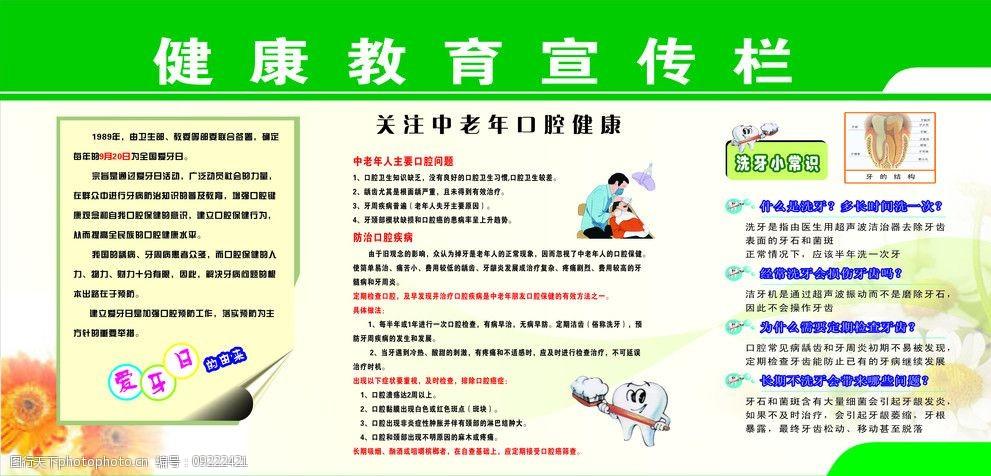 健康教育宣传栏图片