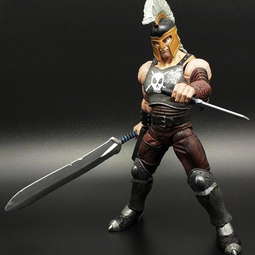 战神手办阿瑞斯巴达模型6寸可动人偶玩具兵人潮玩盲盒