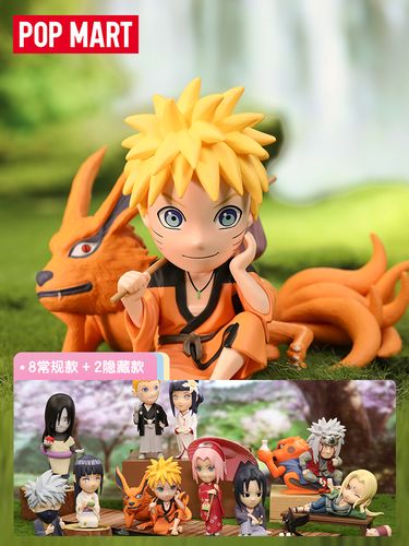火影忍者盲盒疾风传系列popmart泡泡玛特手办漩涡鸣人