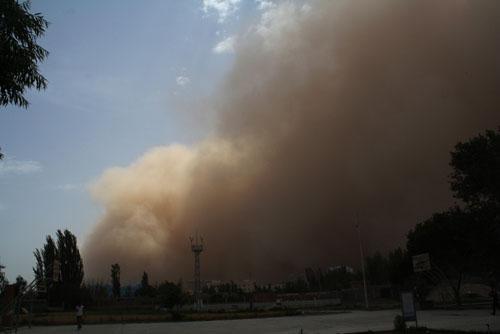 沙尘暴简笔画视频