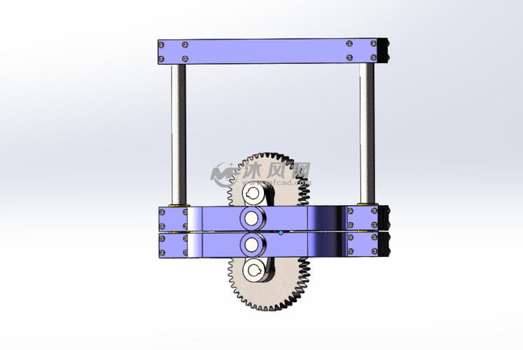 齿轮驱动的往复运动机构