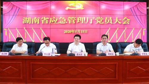 湖南省应急管理厅召开党员大会选举产生机关党委和纪委委员