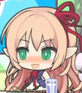 pcr公主连结re:dive 影之诗 亚里莎表情包