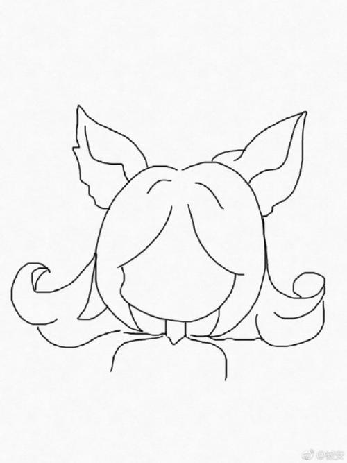 王者荣耀妲己简笔画图片手绘教程王者荣耀妲己