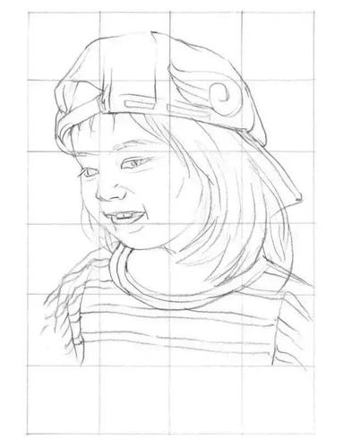 教程| 零基础,素描画小女孩教学